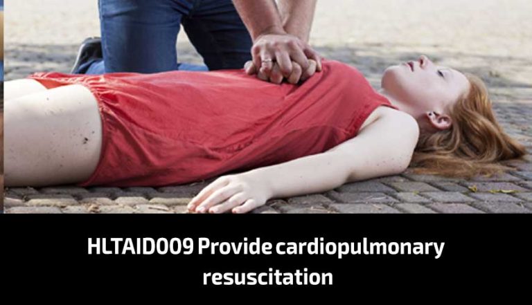 HLTAID009 Provide Cardiopulmonary Resuscitation CPR